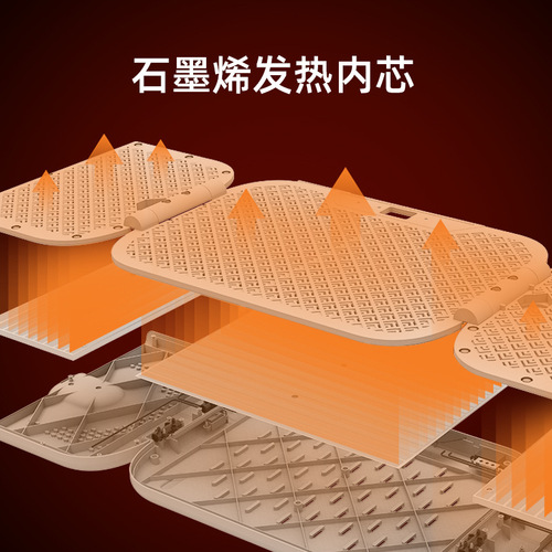 Nobike Foot Warmer Office Mahjong Table Under Heating Mat Winter Home Use Folding Smart Graphene Electric Heater