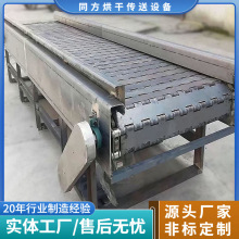 定制虎头剪配套重型输送 颚式破碎机废钢剪切加厚链板输送机加工