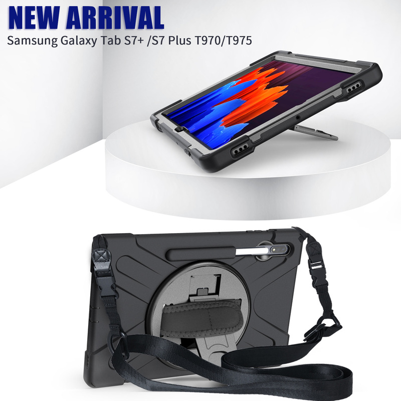 SuiTable for Samsung T970 Galaxy Tab S7 plus 12.4 Silicone TableT DusTproof wiTh Pen InserT ProTecTive Case SuiTable for Samsung T970 Galaxy Tab S7 plus 12.4 Silicone TableT DusTproof wiTh Pen InserT ProTecTive Case
