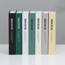 北欧简约假书模型道具书样版间售楼部装饰书办公室摆件仿真书批发