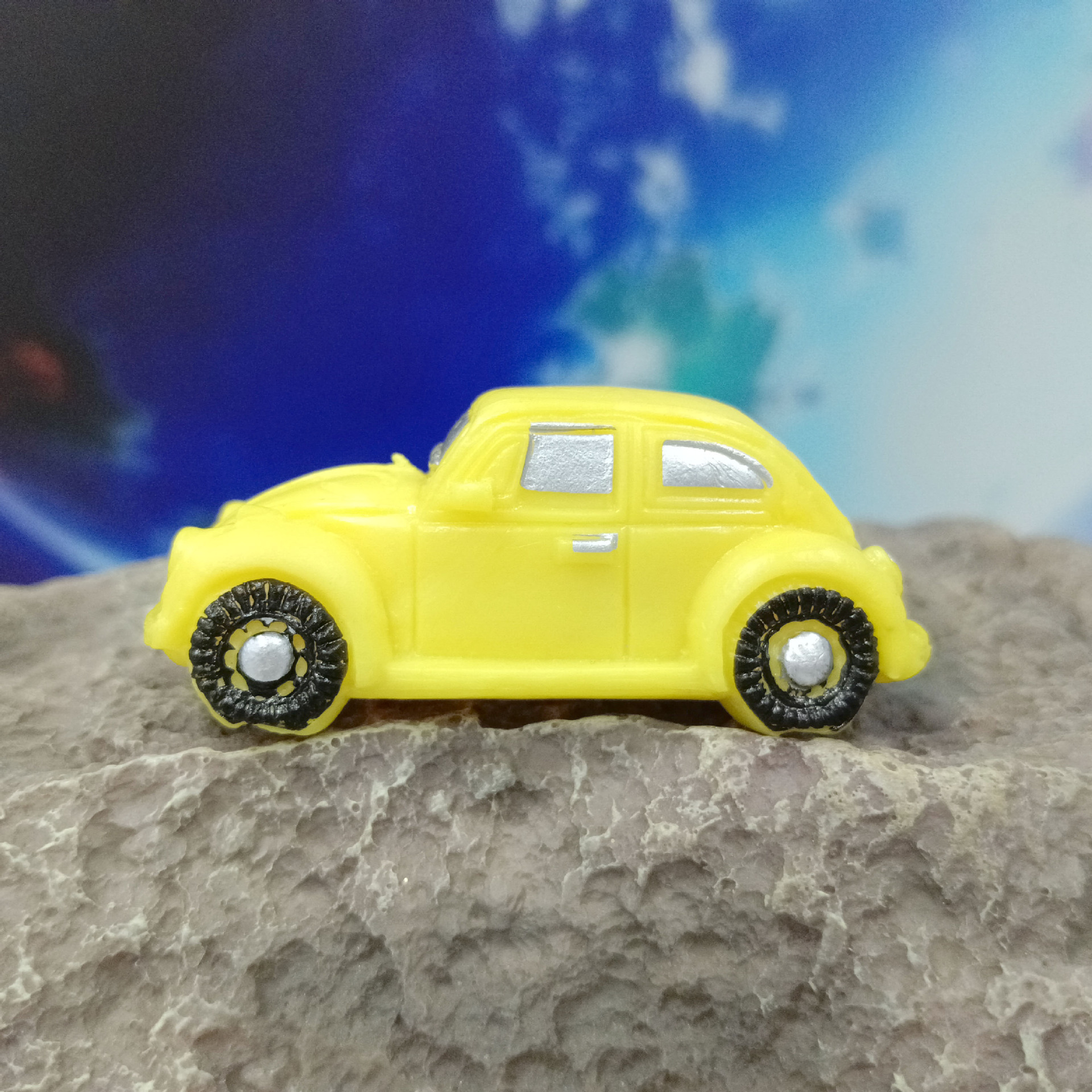 Decoración de pecera, decoración de acuario, mini simulación, coche, avión, motocicleta, coche antiguo, autobús, escarabajo