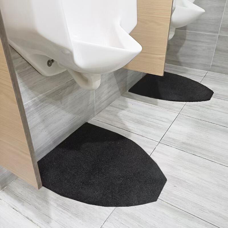 Urinal Floor Mat Men's Toilet Urinal Mat Standing Urine Mat Hotel Commercial Bathroom Toilet Non-Slip Absorbent Floor Mat