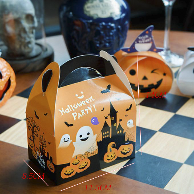 新しいハロウィーンキャンディーカボチャ包装箱オムレツクッキー袋ギフトボックス|undefined