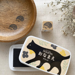 Catsy Japan NAM Series Cat Stamp Pad Rubber Stamp Handwritten Journal Full-Function Oil-Based Ink Pad