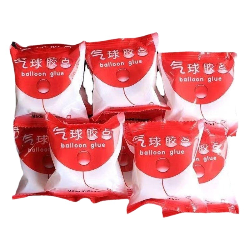 Punto de pegamento del globo pegajoso transparente que no deja marcas antiadherente pegamento de punto de la pared accesorios de suministros de boda punto de pegamento transparente
