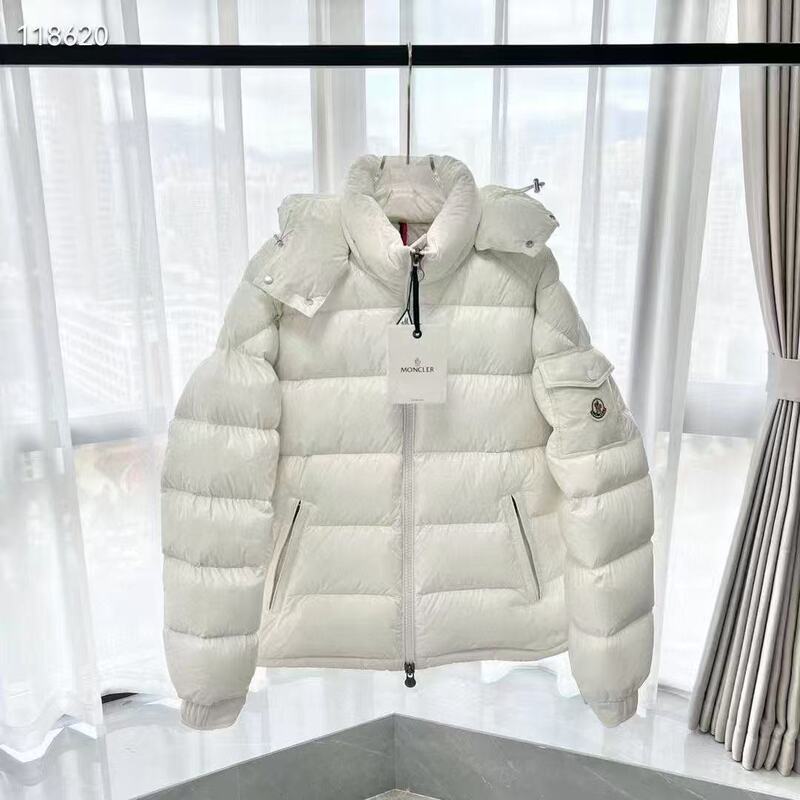 跨境冬季新款蒙家玛雅亮面棉服男女连帽加厚保暖休闲免洗情侣外套|undefined
