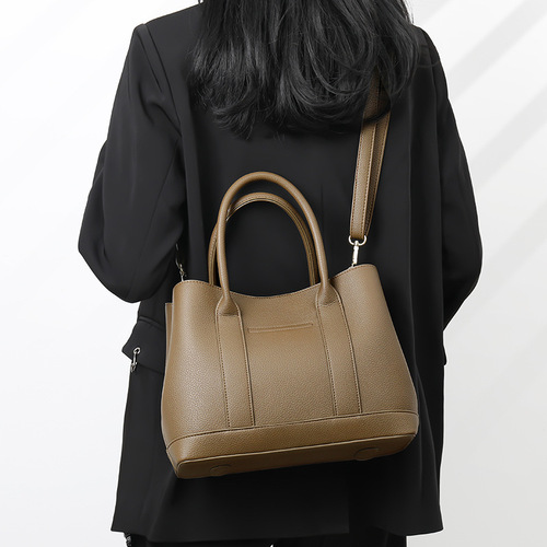 Bags for women  new Korean style fashion middle-aged mother hand bag commuting large capacity crossbody handbag for women