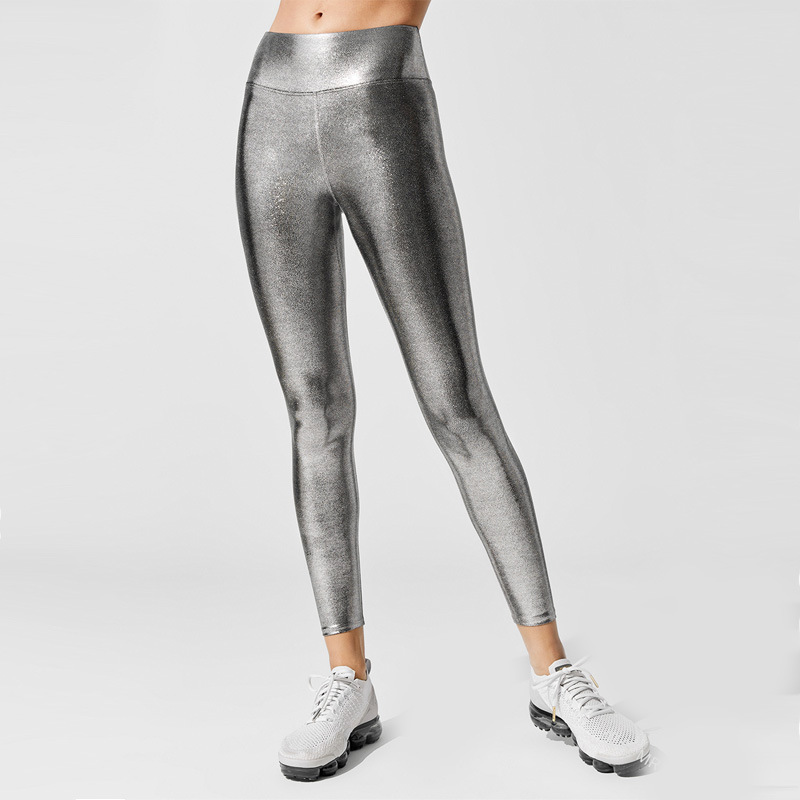 eBay Amazon Cross-border Yoga Pants New High Waist European Station Bronzing Solid Color Casual Pants Pencil Pants Tight Pants eBay Amazon Cross-border Yoga Pants New High Waist European Station Bronzing Solid Color Casual Pants Pencil Pants Tight Pants