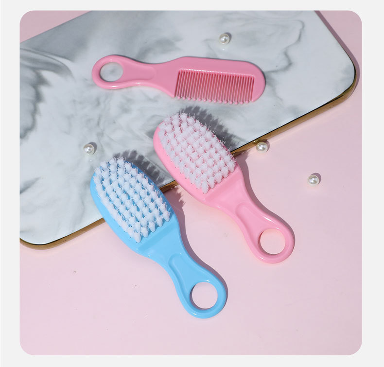 Casual Solid Color Plastic Baby Comb Baby Accessories display picture 1