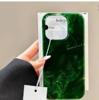 Cáscara única-verde difuminado inglés ej