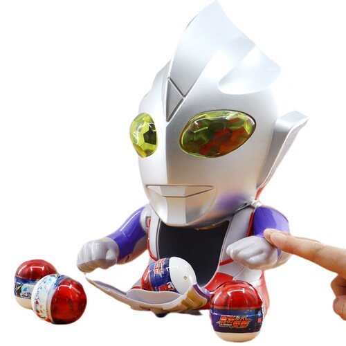 Smart genuine Ultraman toys large Tiga gashapon machine blind box fingertip hero doll full set of boy gifts