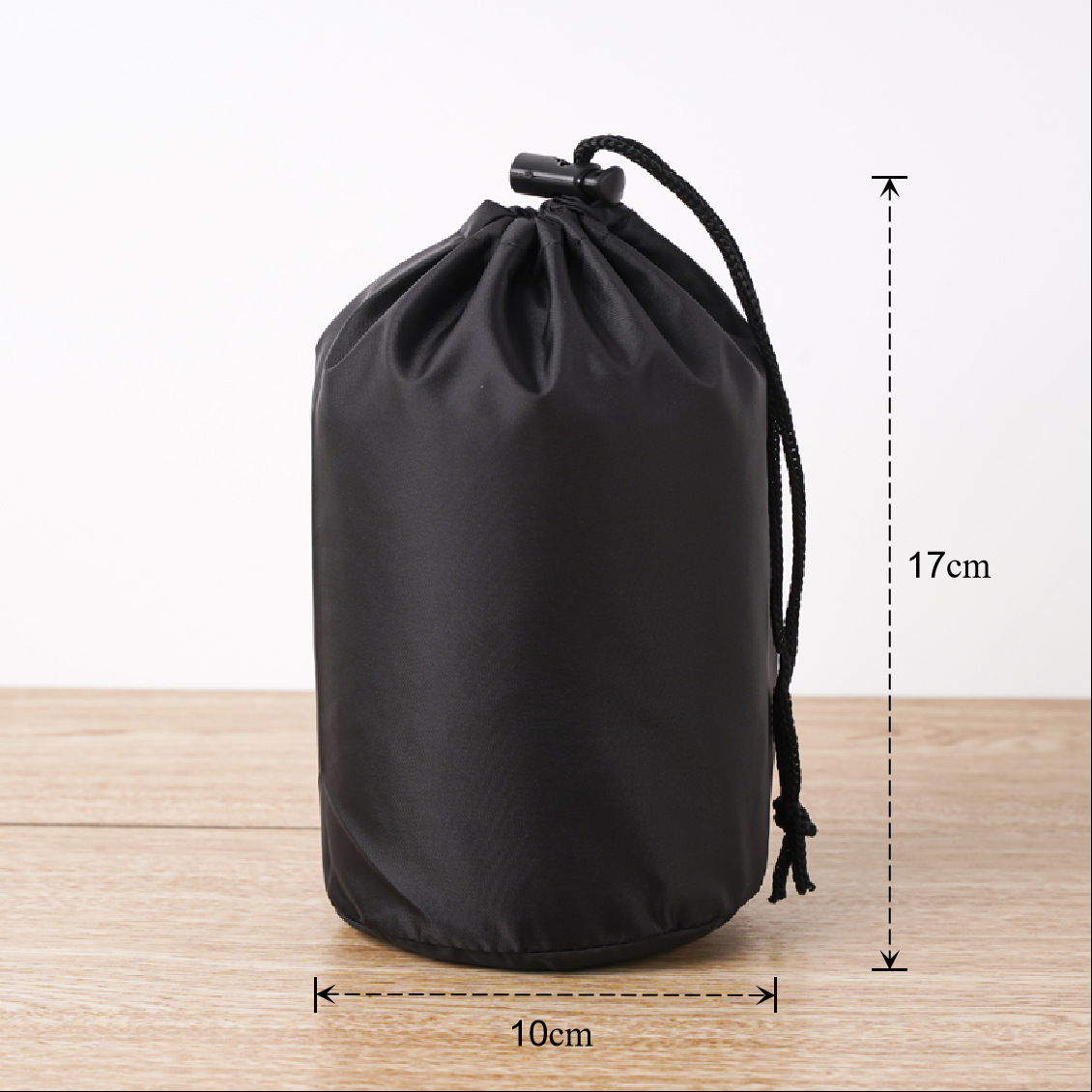 Bolsa de cuerda de nylon impermeable cilíndrica de plumón para ropa doméstica de poliéster bolsa de almacenamiento bolsa de embalaje bolsillo de paquete de contracción image 91