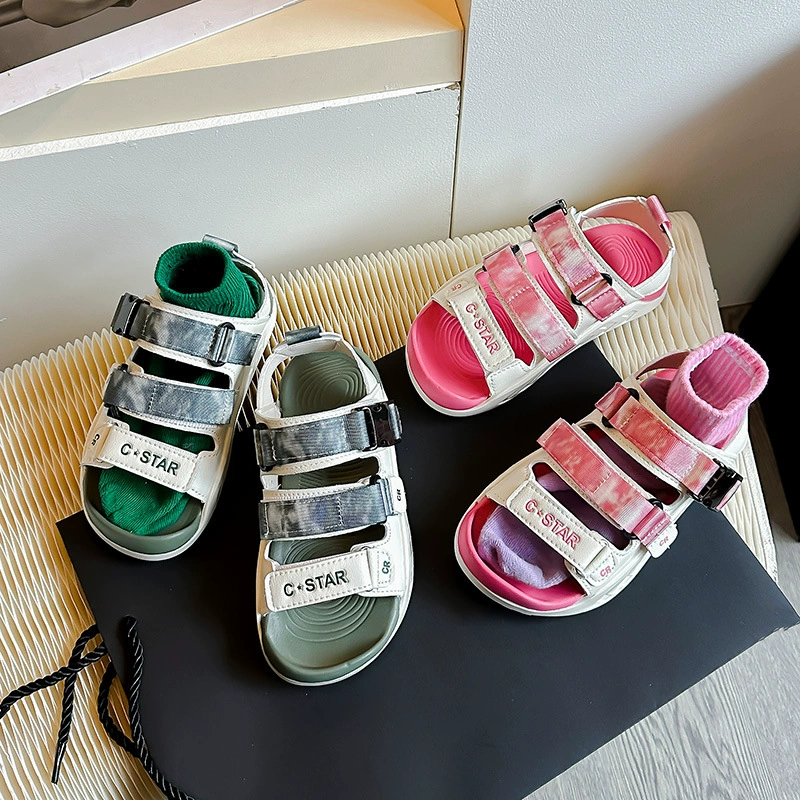 Спортивные сандалии для детей 2024 Летняя новая обувь для мальчиков