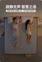 冰絲面料涼感耐用酒店民宿卧室床墊席夢思彈簧床墊床墊工廠