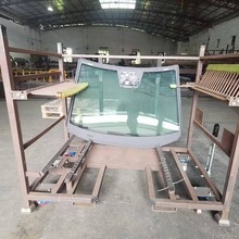 汽车配件物料架物料台车通用水平汽车挡风玻璃可回收运输架