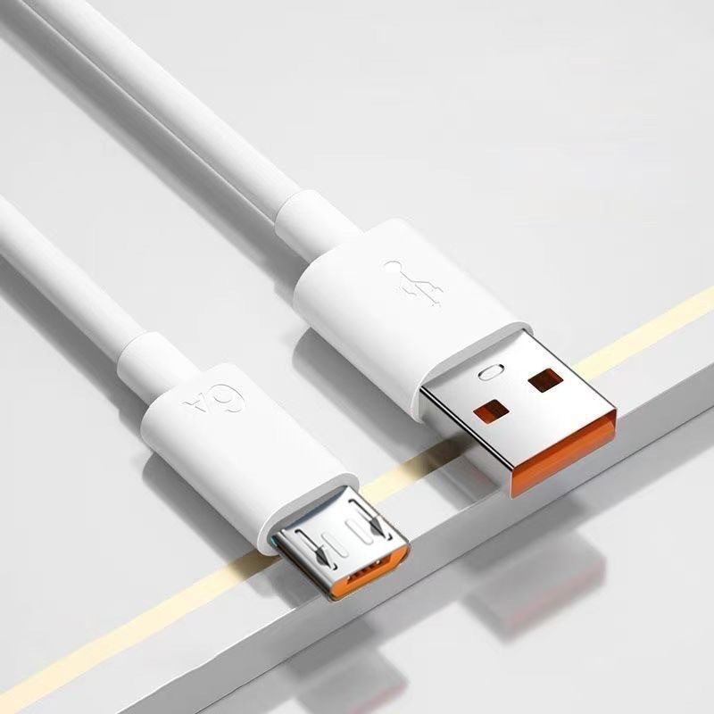 6A急速充電120Wデータケーブル Android Type-C 66W対応 Honor、OPPO、Xiaomi、Huawei携帯電話急速充電ケーブル|undefined