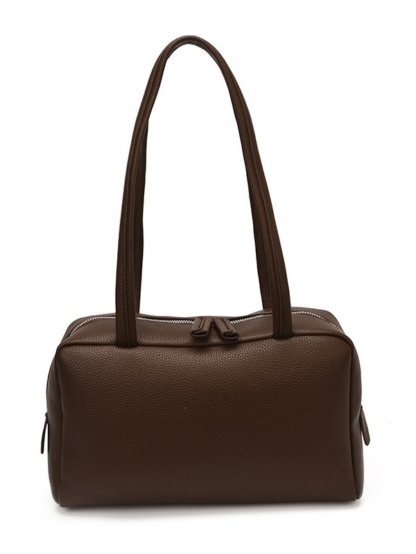 Bolso para mujeres 2026 nuevo nicho coreano litchi pattern commuting versátil bolso de hombro portátil brazo bolso casual