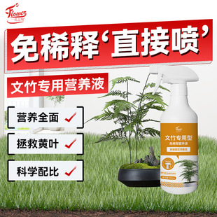 No dilution of asparagus nutrient solution for yellow leaf special fertilizer one spray green potted plant indoor liquid fertilizer bamboo nutrient solution