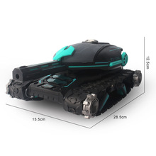 跨境遙控坦克玩具車可玩性強兒童充電越野四驅水彈對戰車