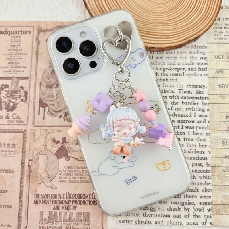 SP 温度携帯電話チェーン変更ベビーバブルマートかわいいキーホルダー手作り diy バックパックペンダント親友ギフト|undefined