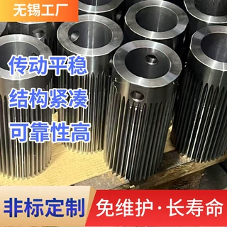 厂家大型齿轮精密机械非标传动工业斜齿设备钢加工不锈钢定制批发