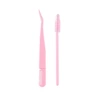 Fuchsia tweezers, brush, with your logo imprint