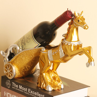 Modern Living Room Wine Rack Ornaments Wine Cabinet Home Decoration Crafts Ma Arrival Successfully Moved to a New Home Creative Gift