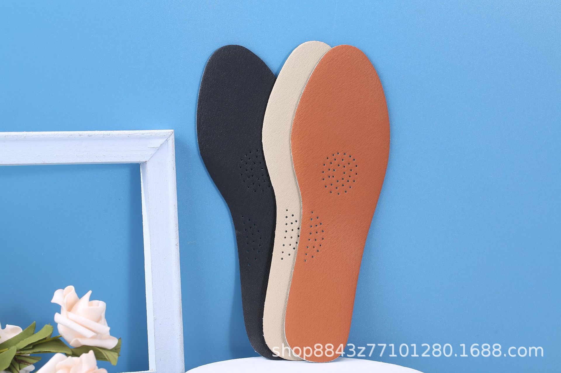 乳胶猪皮鞋垫四季女鞋垫减震透气运动休闲鞋垫护士工作鞋垫