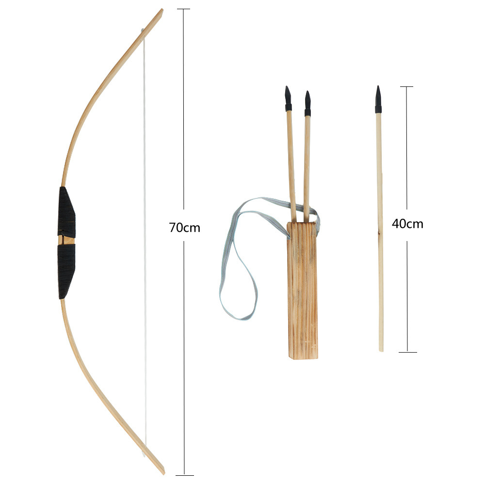 70 centimeters of hemp rope bow