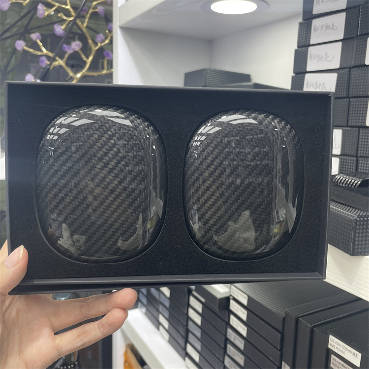 Carbon Fiber Headphone Case - 3K Shiny Red
