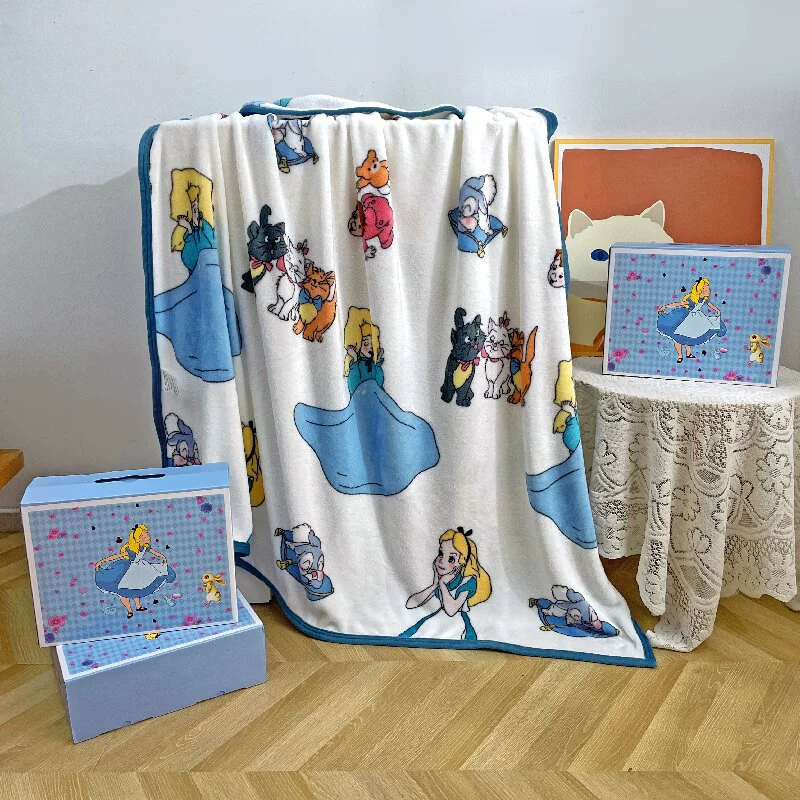 Карман velvet одеяло для детского сада, подарочная коробка, набор для офиса, подарок на день рождения