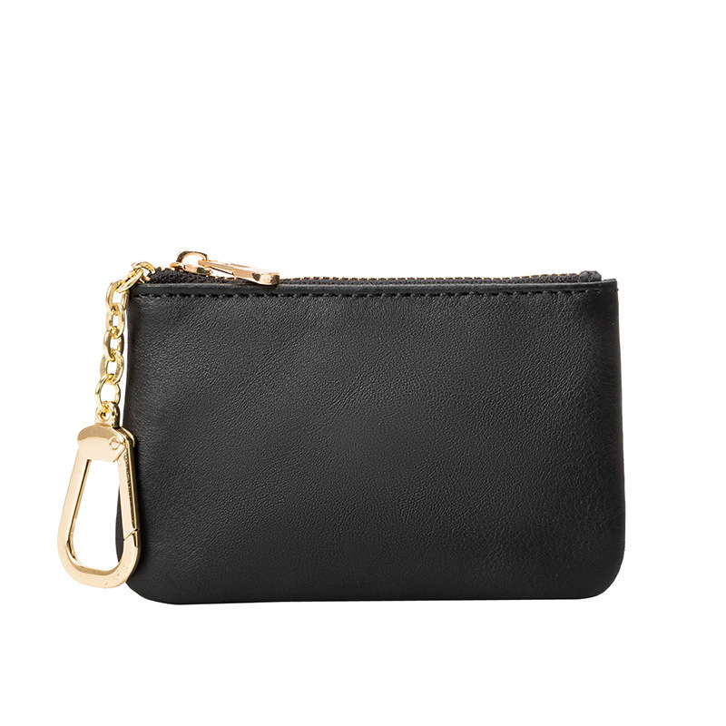 European and American Genuine Leather Cowhide Coin Purse Simple Mini Zipper Coin Bag 2025 New Small Wallet Women's Short Ultra-Thin European and American Genuine Leather Cowhide Coin Purse Simple Mini Zipper Coin Bag 2025 New Small Wallet Women's Short Ultra-Thin