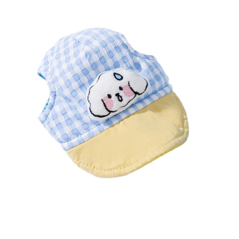 Sombreros para perros de mascotas, bonitos sombreros para perros pequeños, sombreros para perros de peluche, gatos para salir de moda, lindos sombreros para el sol
