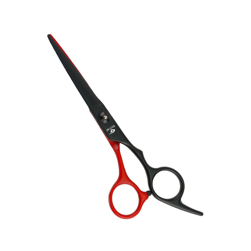 Tijeras para el cabello Tijeras para el cabello Tornillo blanco de 6 pulgadas Tijeras planas Tijeras para dientes Niños adultos para el hogar Tijeras para el cabello