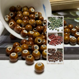 饰品配件;散珠/串珠;陶瓷工艺品