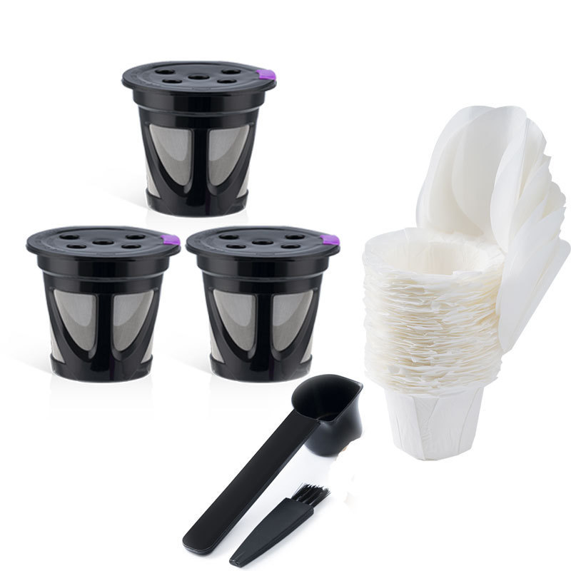 iCafilas factory keurig600 series capsule coffee machine K cup with disposable filter paper cup with lid