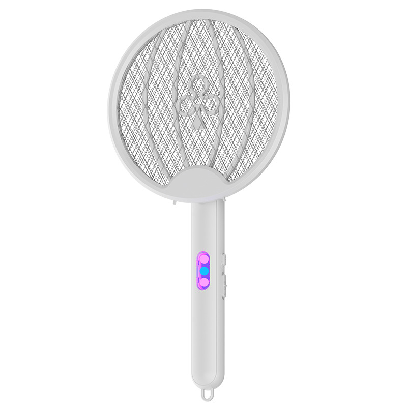 Mosquito eléctrico plegable tipo recargable poderoso de mano 3 en 1 mosquito mosquito doméstico mosquito atrapador USB mosquito linterna image 6