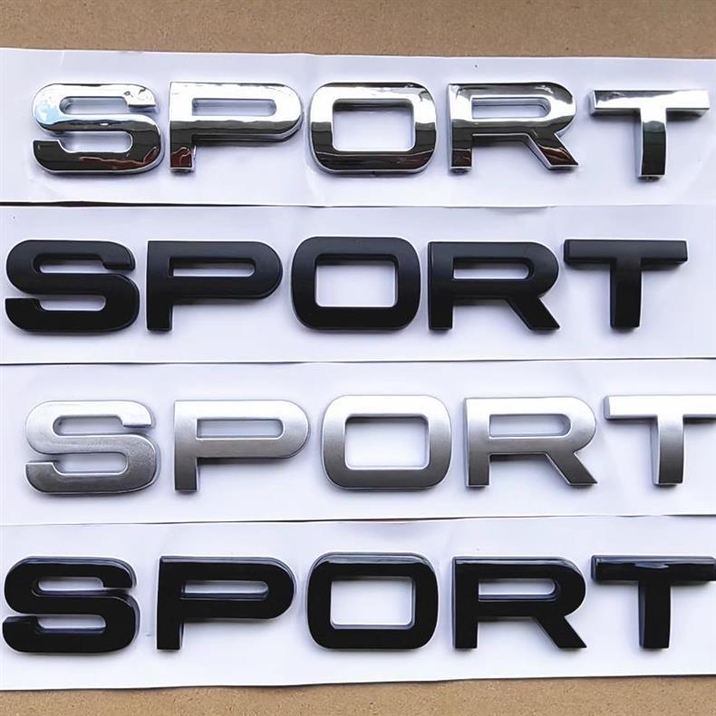 Suitable for Land Rover Range Rover Sport, Discovery Sport, and HSE models; car emblem modification, lettering for the rear trunk
