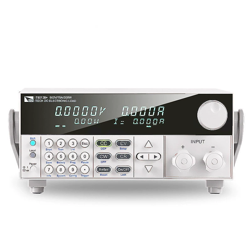 ITECH Электронная нагрузка IT8512B Программируемый электронный тестер нагрузки постоянного тока 500 В, 15 А