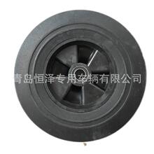 10*2.5胶粉实心轮 10寸压路机轮 千斤顶游艇拖车轮 清洁机车轮