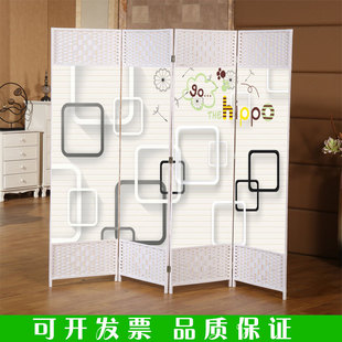 Chinese Style Fabric Screen Partition Living Room Hotel Bedroom Foldableing Mobile Entrance Simple Modern Small Apartment Partition Wall