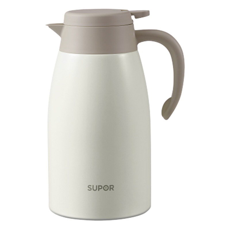 Supor Thermal Kettle acero inoxidable hogar termo de alta capacidad para abrir termo de oficina hervidor portátil