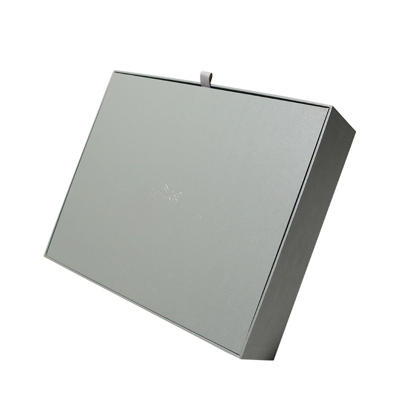 Fábrica de cartón Back-Pull vertical caja de regalo Esencia de cuidado de la piel caja de cosméticos logotipo imprimible