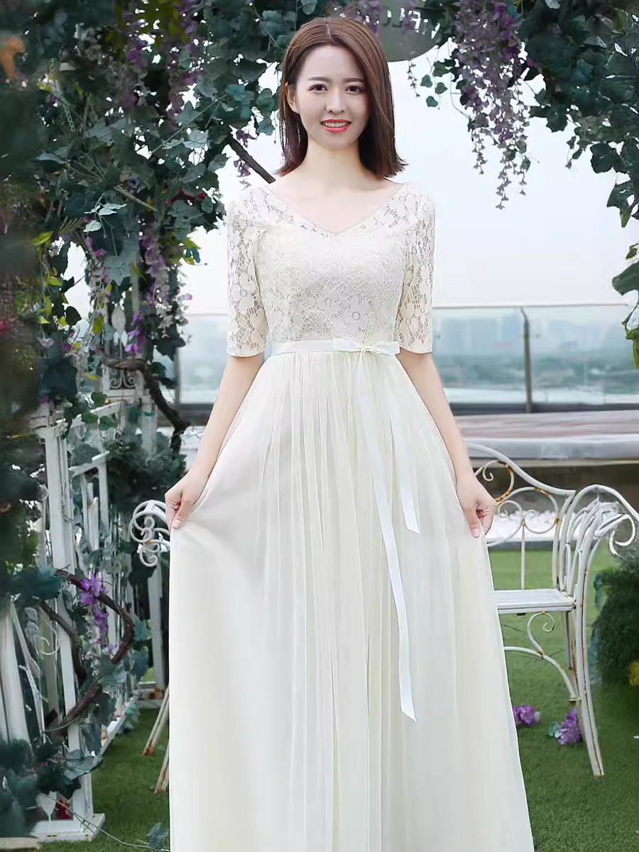 Длинное платье подружки невесты, вечернее платье, для подружки невесты, китайский стиль