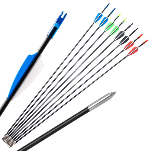 Arrow batch launch arrow sports supplies fiberglass arrow 6mm practice arrow recurve bow traditional bow available bow and arrow equipment
