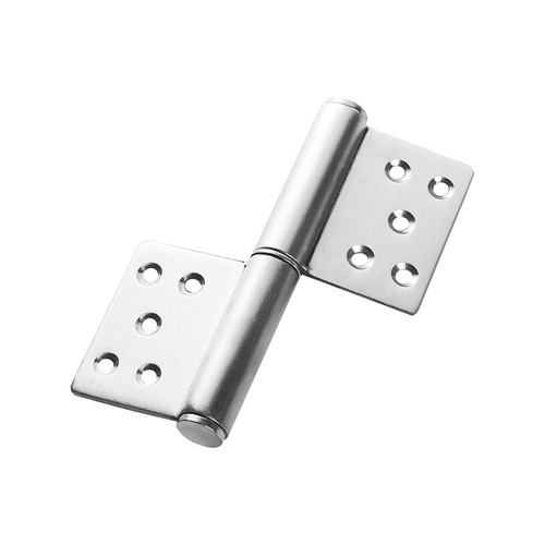 Stainless steel silent hinge flag type invisible door hinge hydraulic hinge heavy-duty hinge wooden door hinge bearing