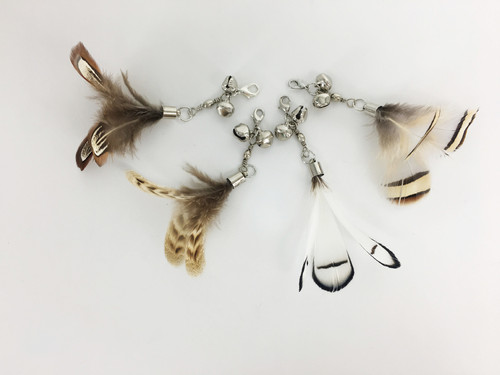 Starlight Cat Toy Self-entertaining, Boredom-relieving, Bell-equipped Feather Replacement Head Cat Supplies, Chew-resistant, Interactive Cat Wand