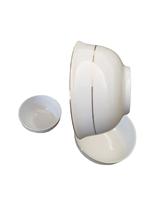 日韩风格5.5寸陶瓷碗 双金线面碗  面碗 新骨瓷碗  面碗 碗