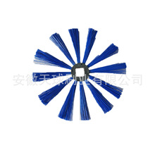 批发清扫车配件粘布条尼龙丝隔离护栏毛刷环卫车专用护栏清扫刷