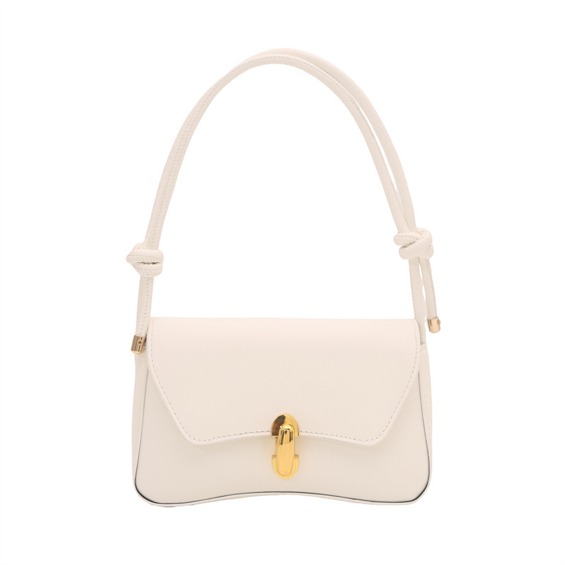 Bolso de hombro simple coreano, bolso de moda, bolso pequeño, bolso cuadrado simple, otoño 2025, nuevo bolso bajo la axila de estilo extranjero.